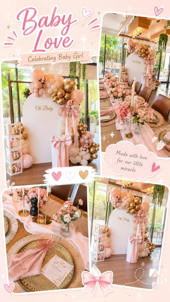 Baby Shower Dubai by Al Bahar Events