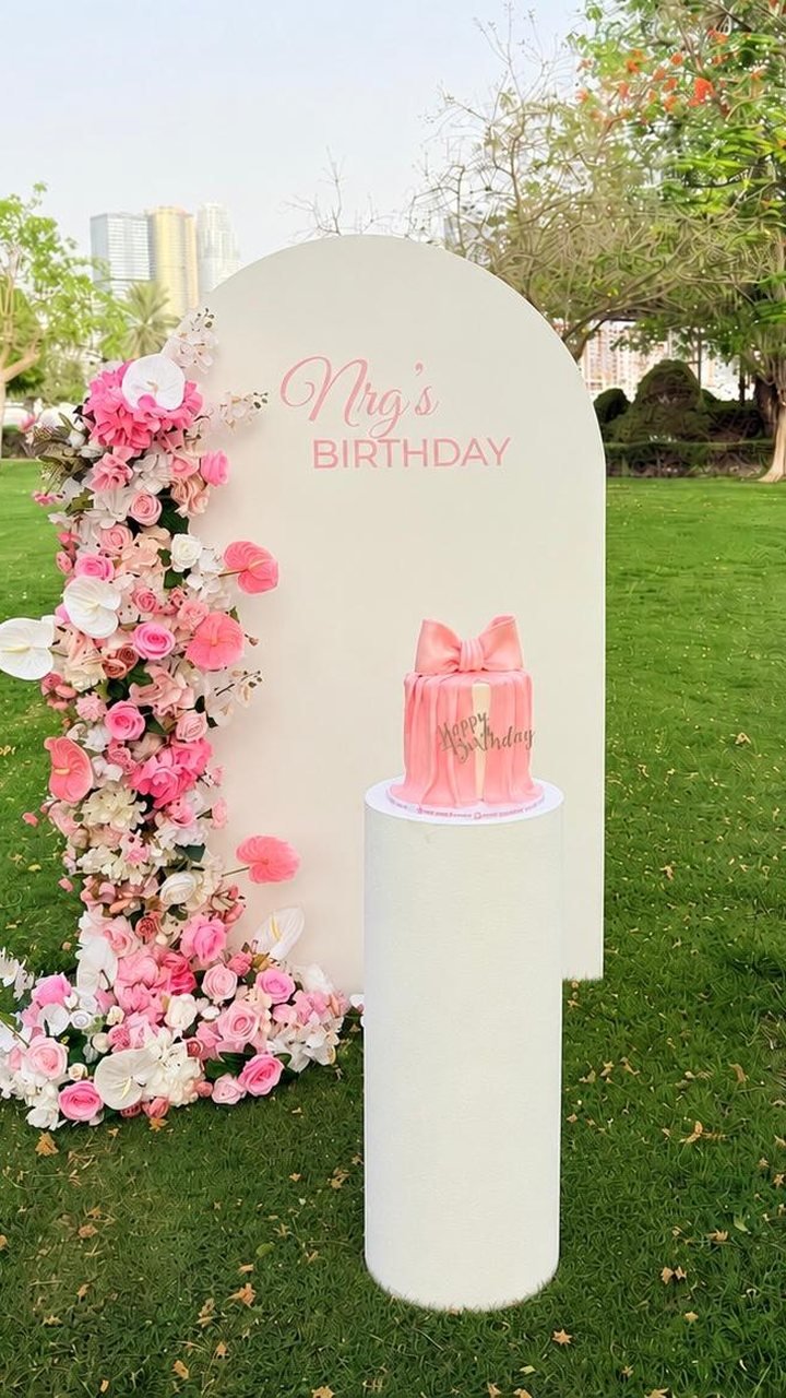 Birthday Backdrop Dubai by Al Bahar Events