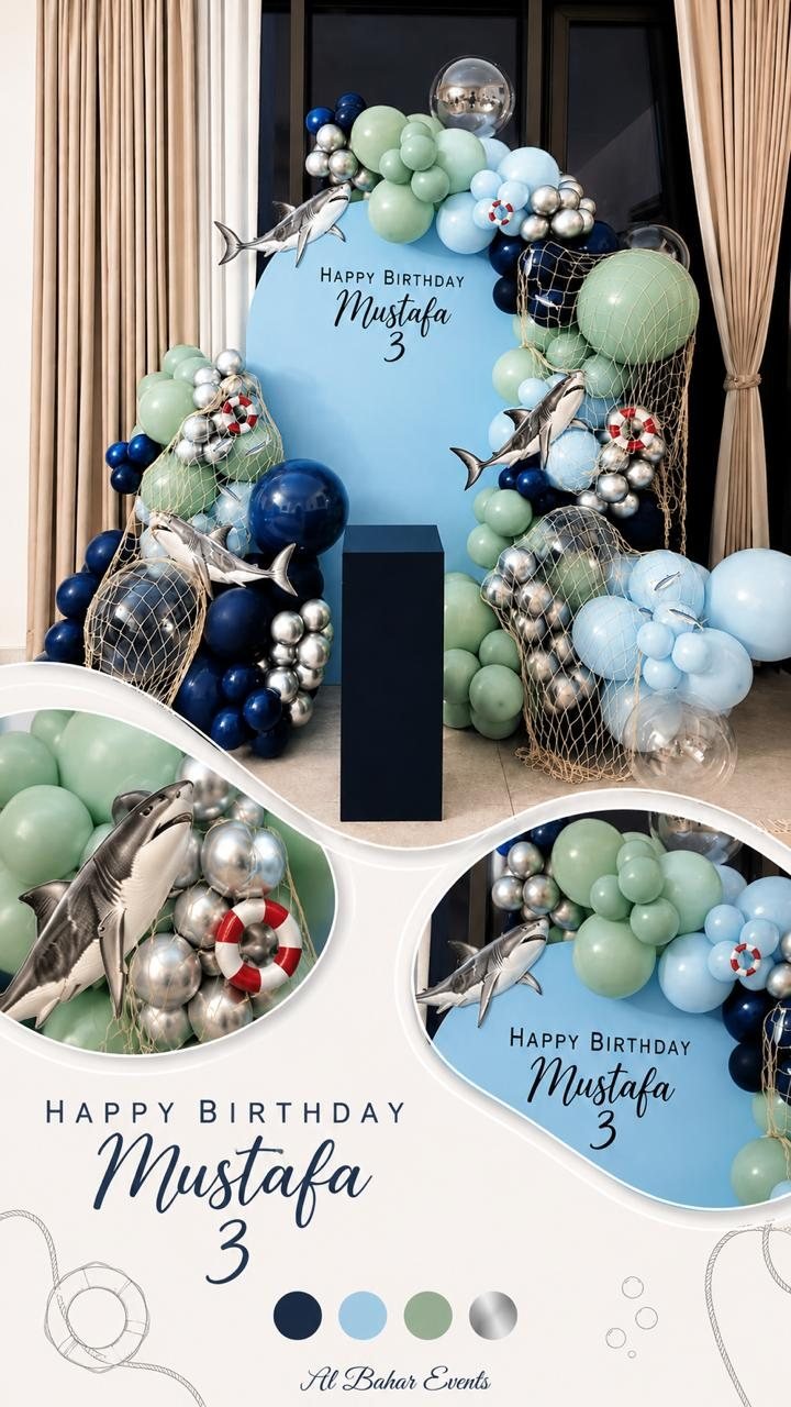 Custom Balloon Decor Dubai by Al Bahar Events