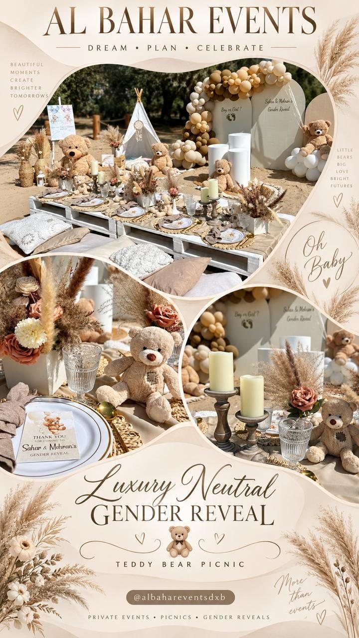 Teddy Bear Picnic Dubai by Al Bahar Events