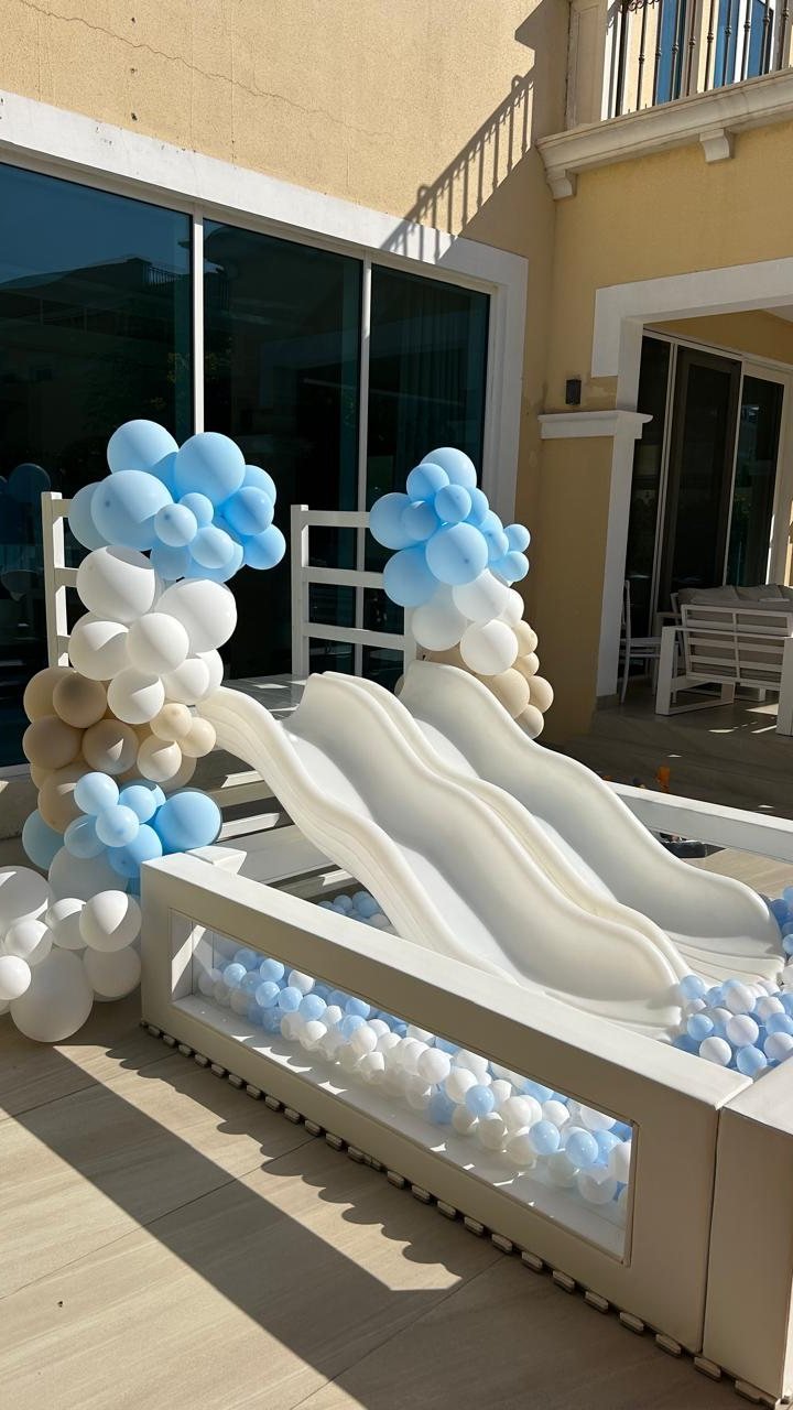 Ball Pit with Slide Rental Dubai by Al Bahar Events